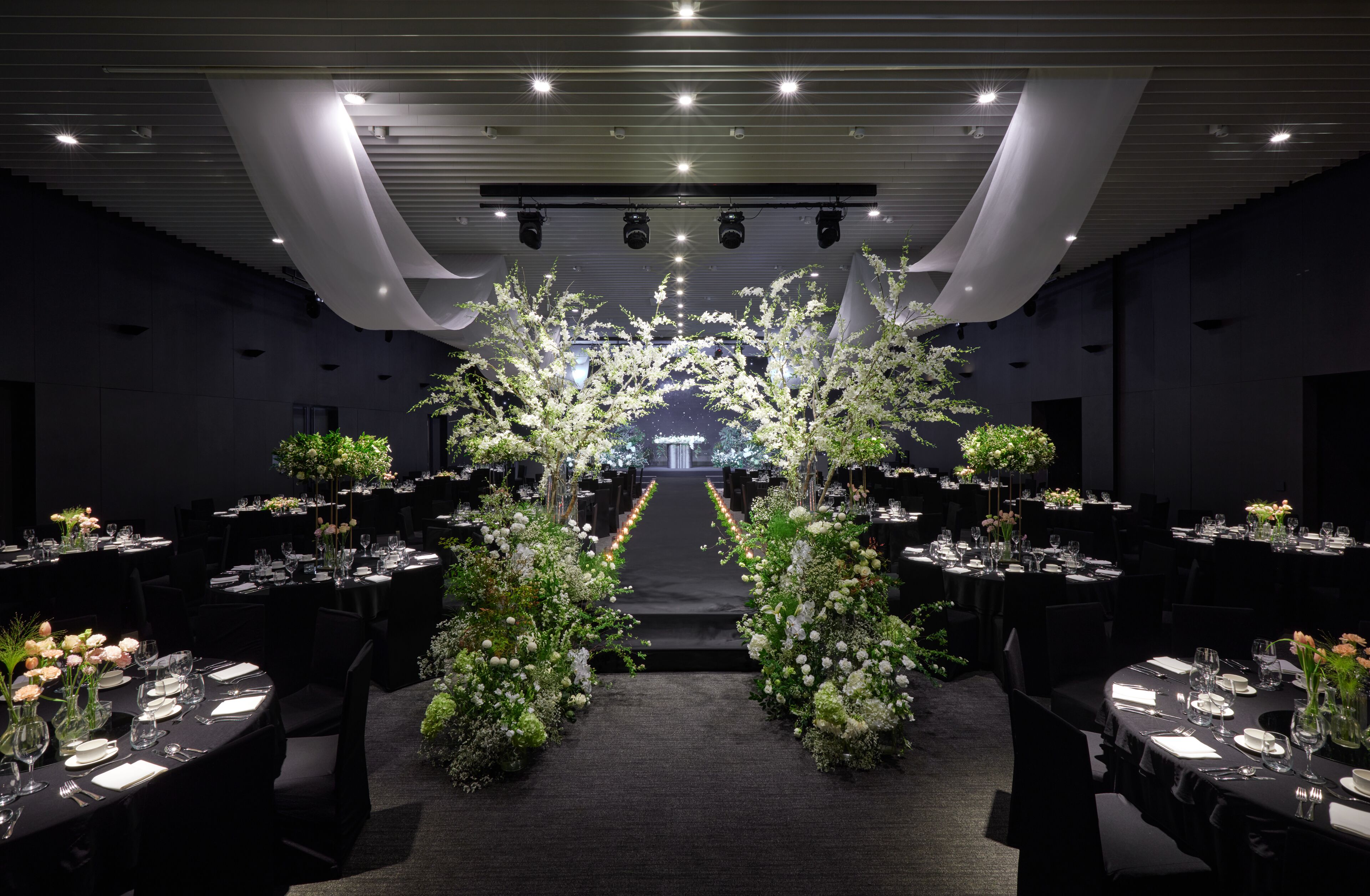 Indoor wedding