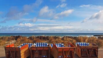 Blick von der Unterkunft