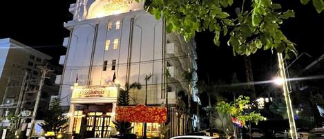 Voorkant van accommodatie