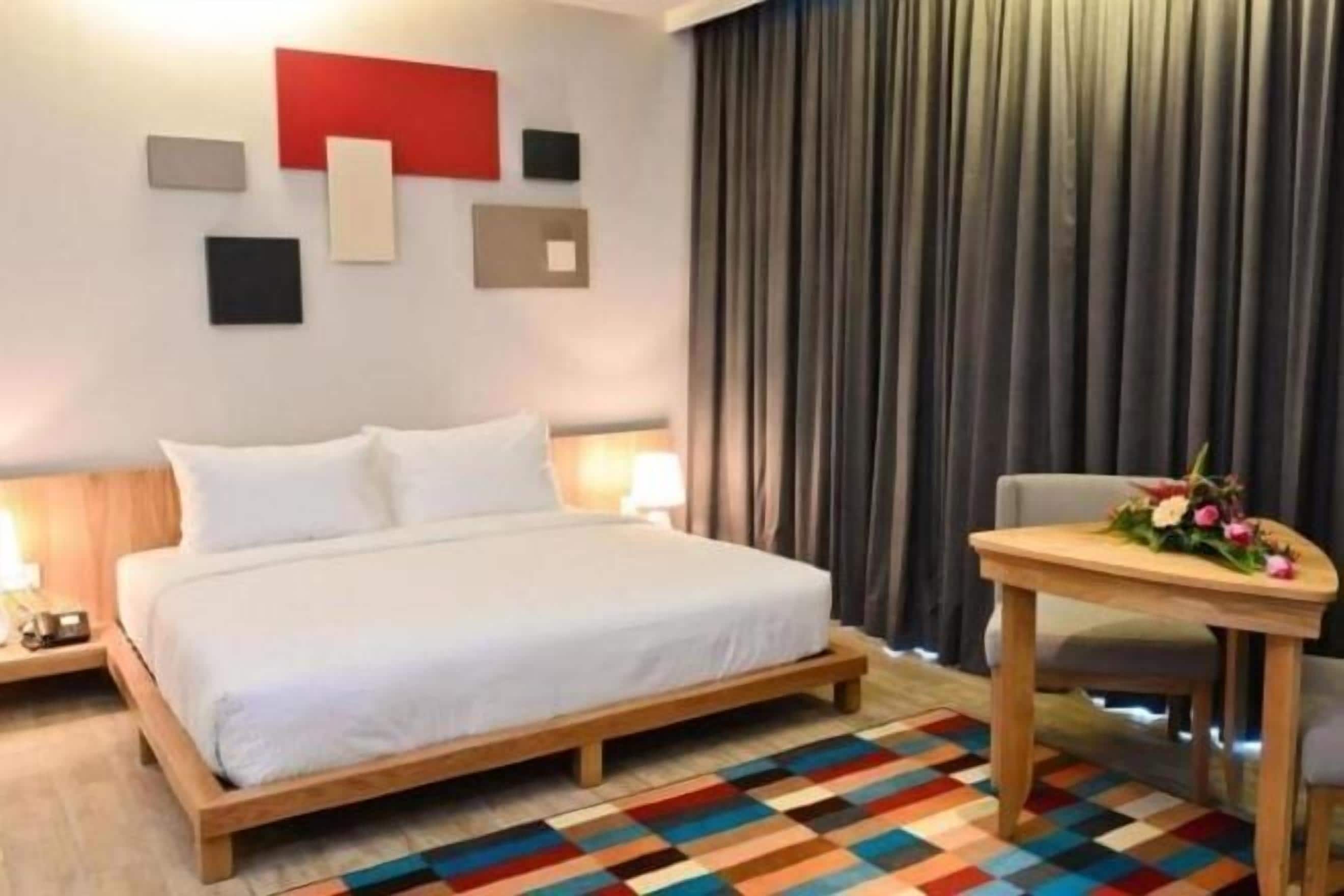 In-room safe, iron/ironing board, rollaway beds, free WiFi