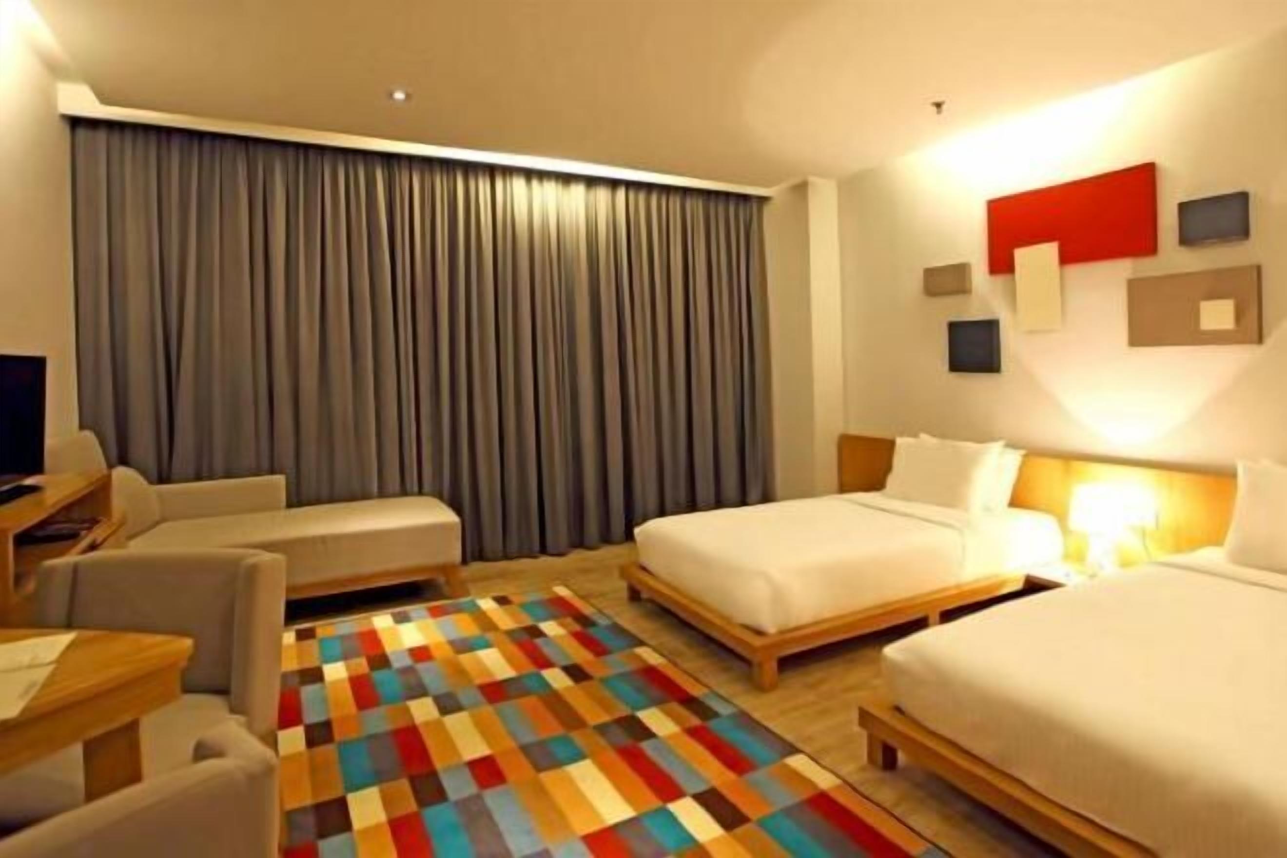 In-room safe, iron/ironing board, rollaway beds, free WiFi