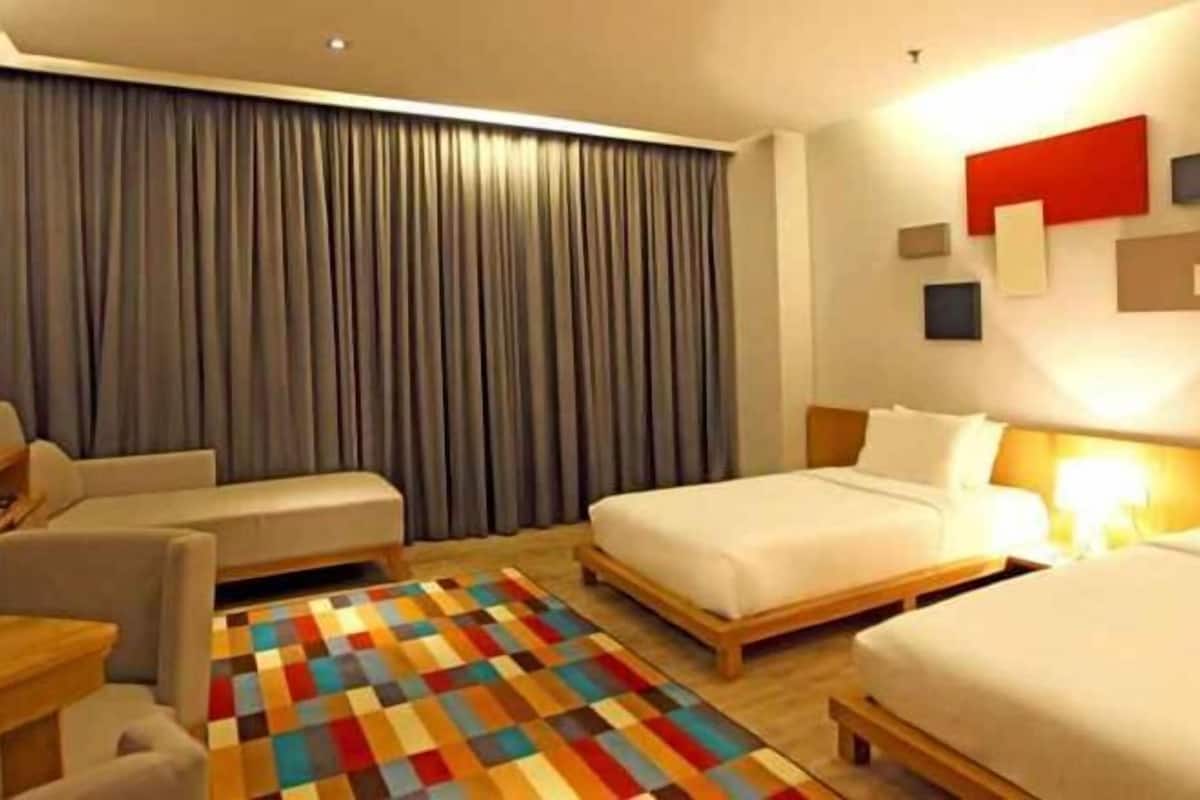 In-room safe, iron/ironing board, rollaway beds, free WiFi