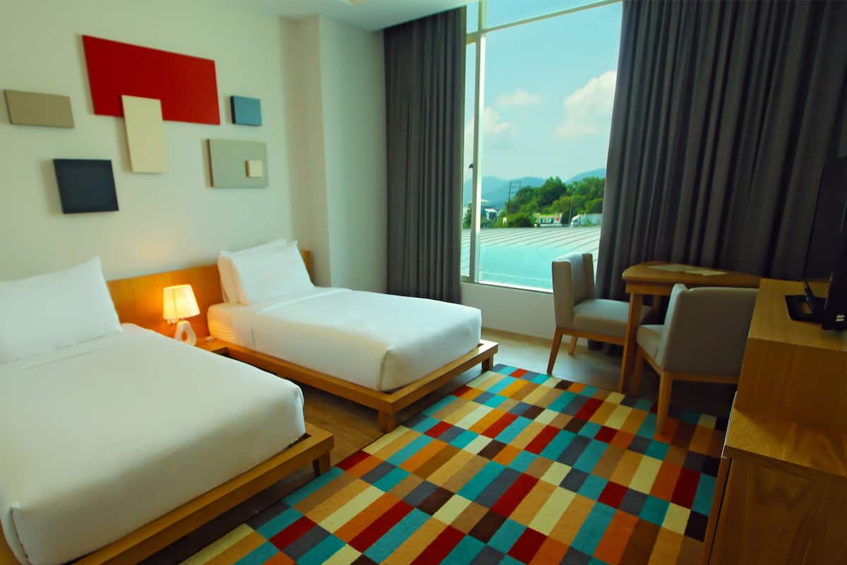 In-room safe, iron/ironing board, rollaway beds, free WiFi