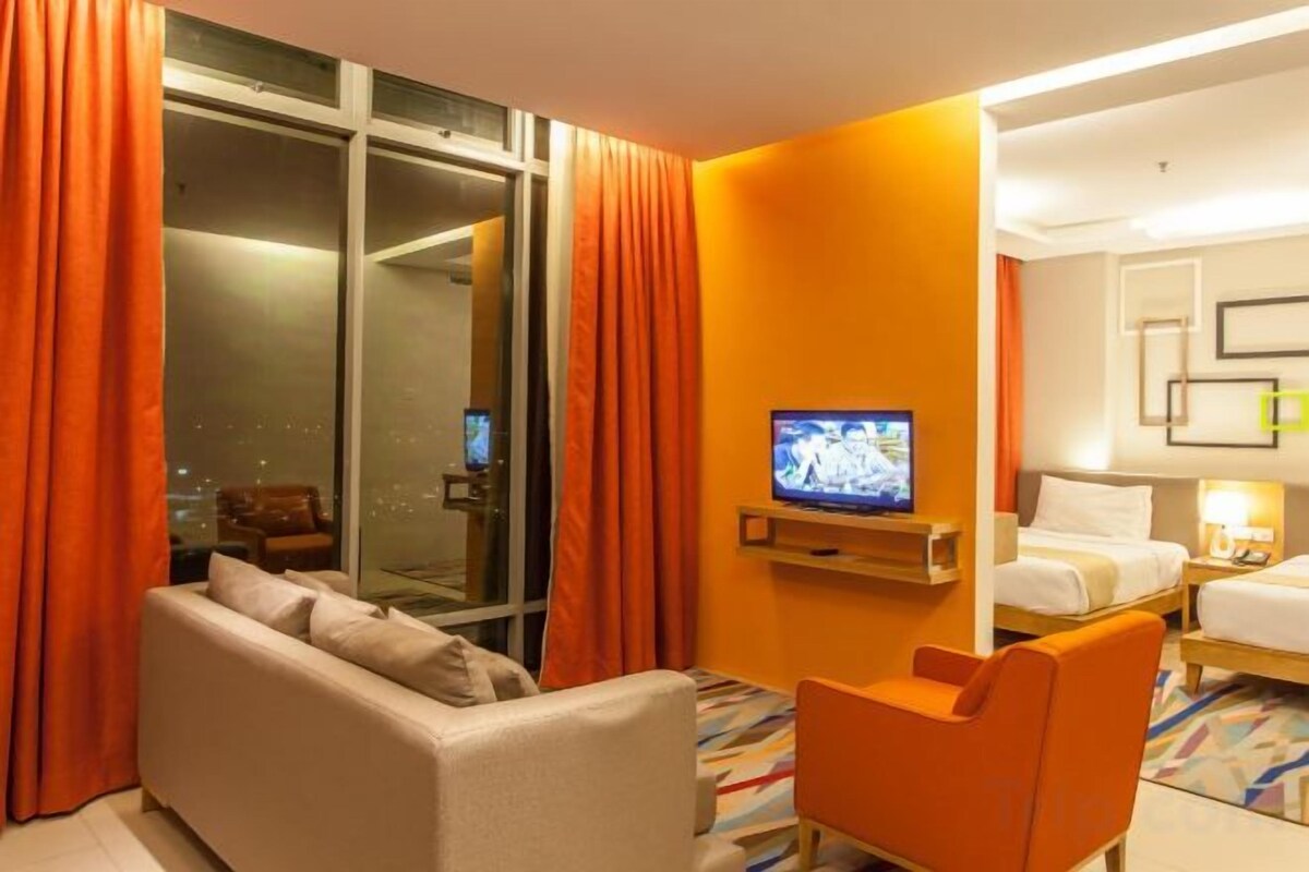 In-room safe, iron/ironing board, rollaway beds, free WiFi