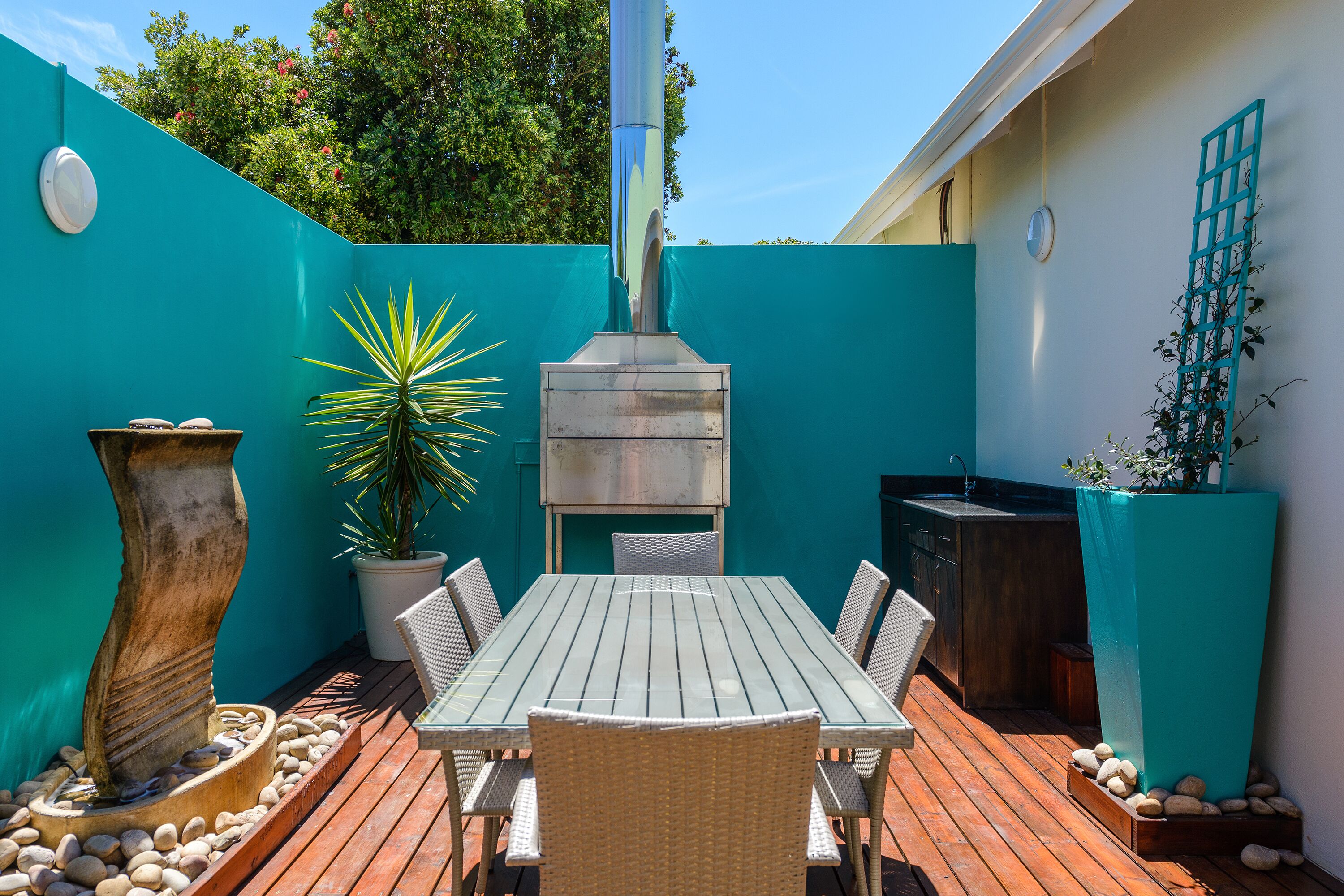 one bedroom apartment with patio | view from room