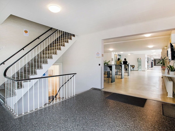 Interior entrance
