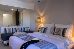 Superior Double Room, Private Pool | In-room safe, iron/ironing board, free WiFi, bed sheets