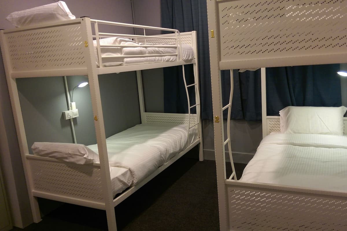 Ensuite 4-Bed Dormitory Room | In-room safe, soundproofing, rollaway beds, free WiFi