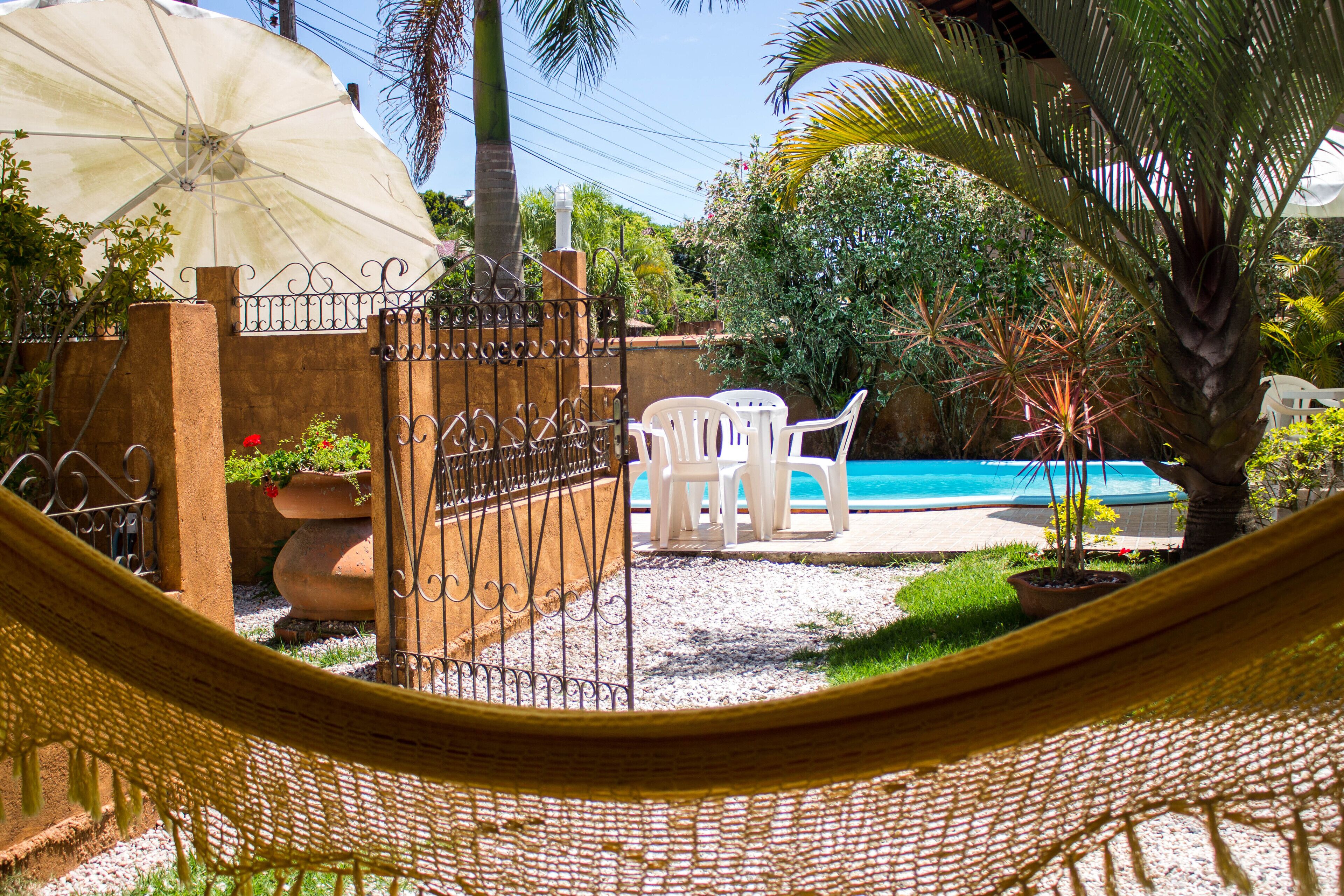 Basic-Apartment, 1 Schlafzimmer | Blick auf den Garten