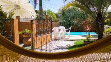 Basic-Apartment, 1 Schlafzimmer | Blick auf den Garten