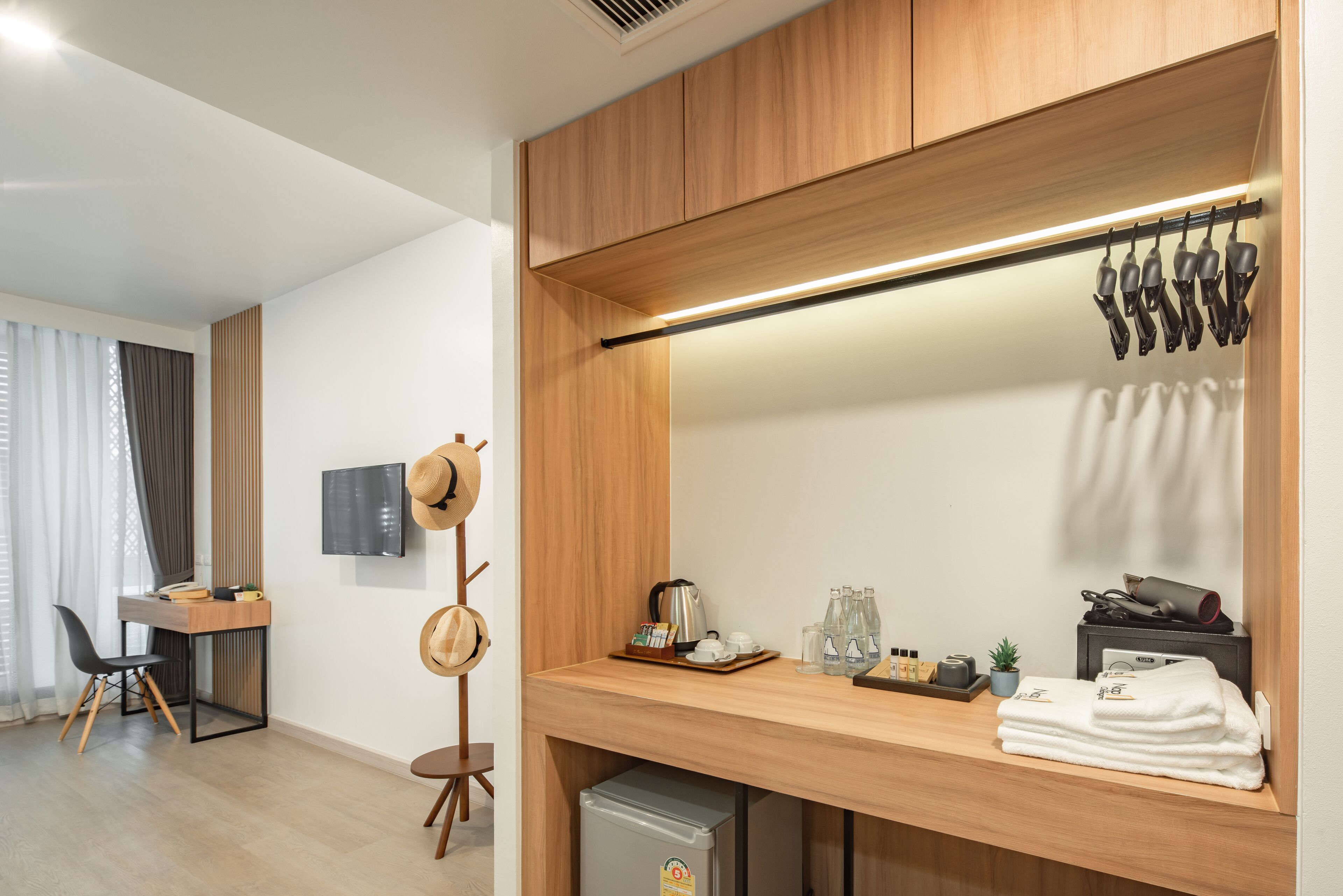 deluxe double room | view from room