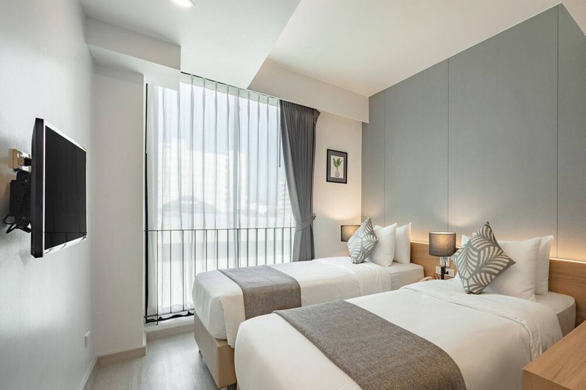 Phòng 2 giường đơn Superior | Quang cảnh từ phòng