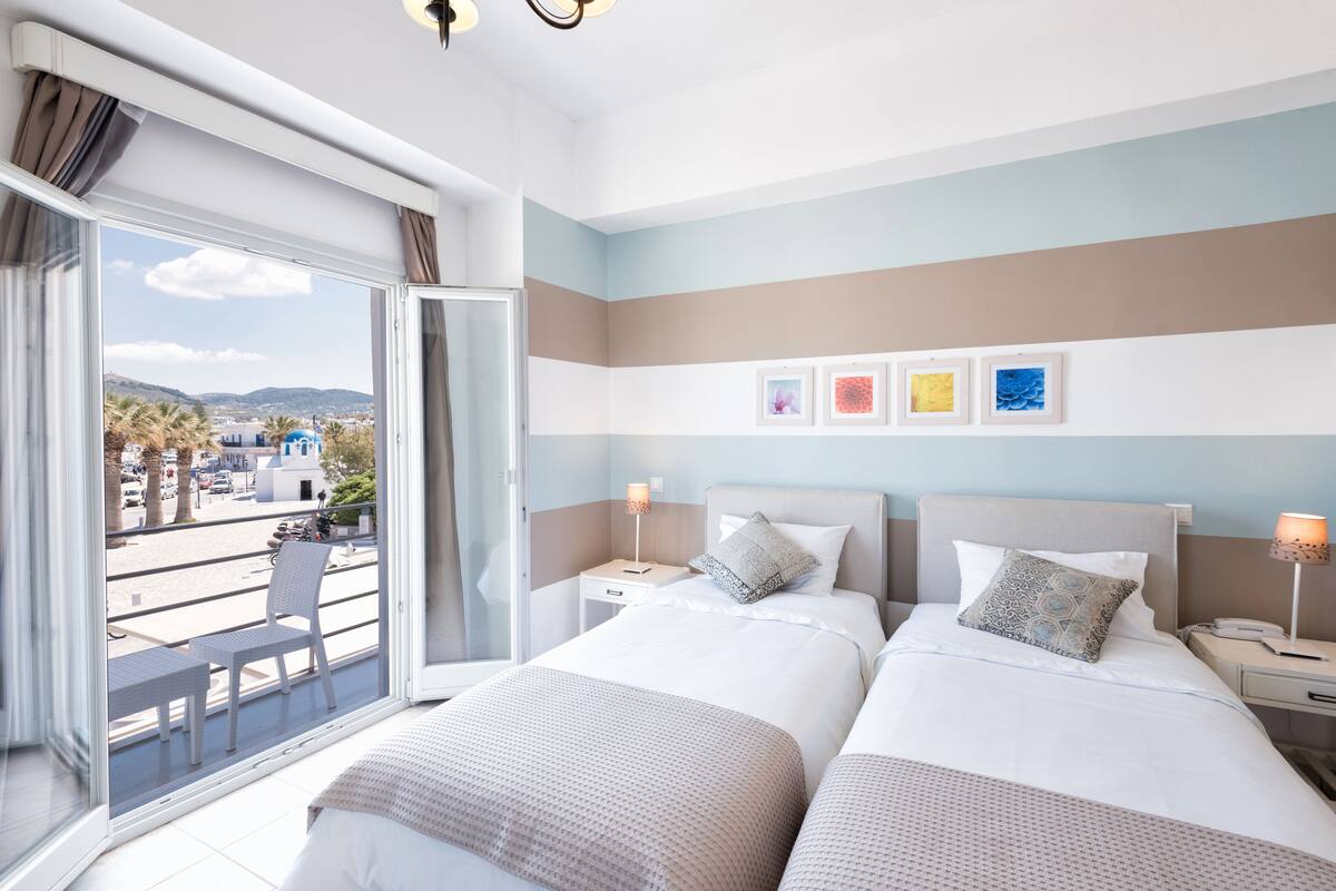 triple room, sea view | view from room