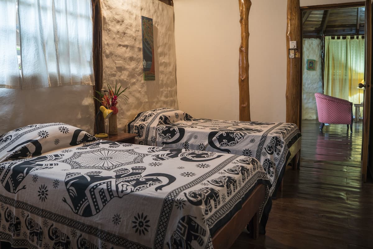 Huis, 2 slaapkamers, uitzicht op tuin (Casa Doyo) | 1 slaapkamer, lakens van Egyptisch katoen, luxe beddengoed
