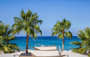 Vista a la playa o al mar