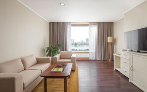 47-inch LED TV with satellite channels, TV, pay films