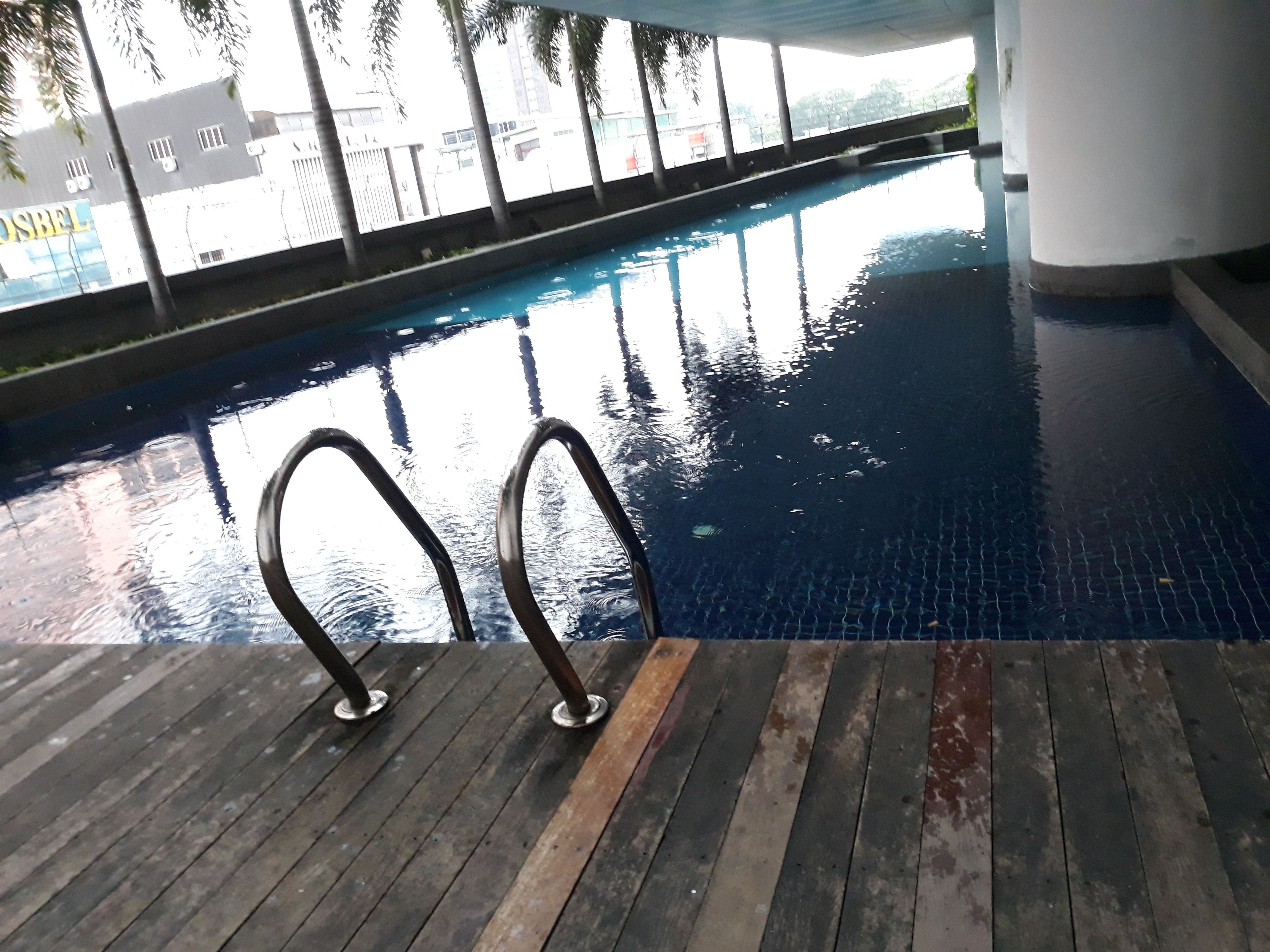 Indoor pool, outdoor pool