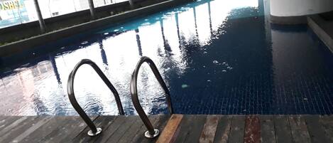 Indoor pool, outdoor pool