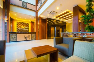 Sala de estar en el lobby