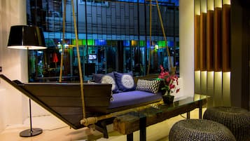 Sala de estar en el lobby