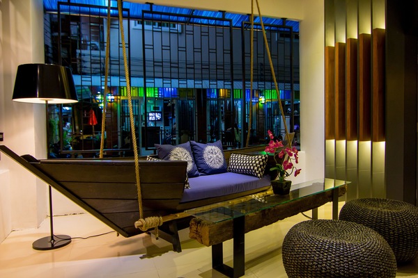 Lobby sitting area