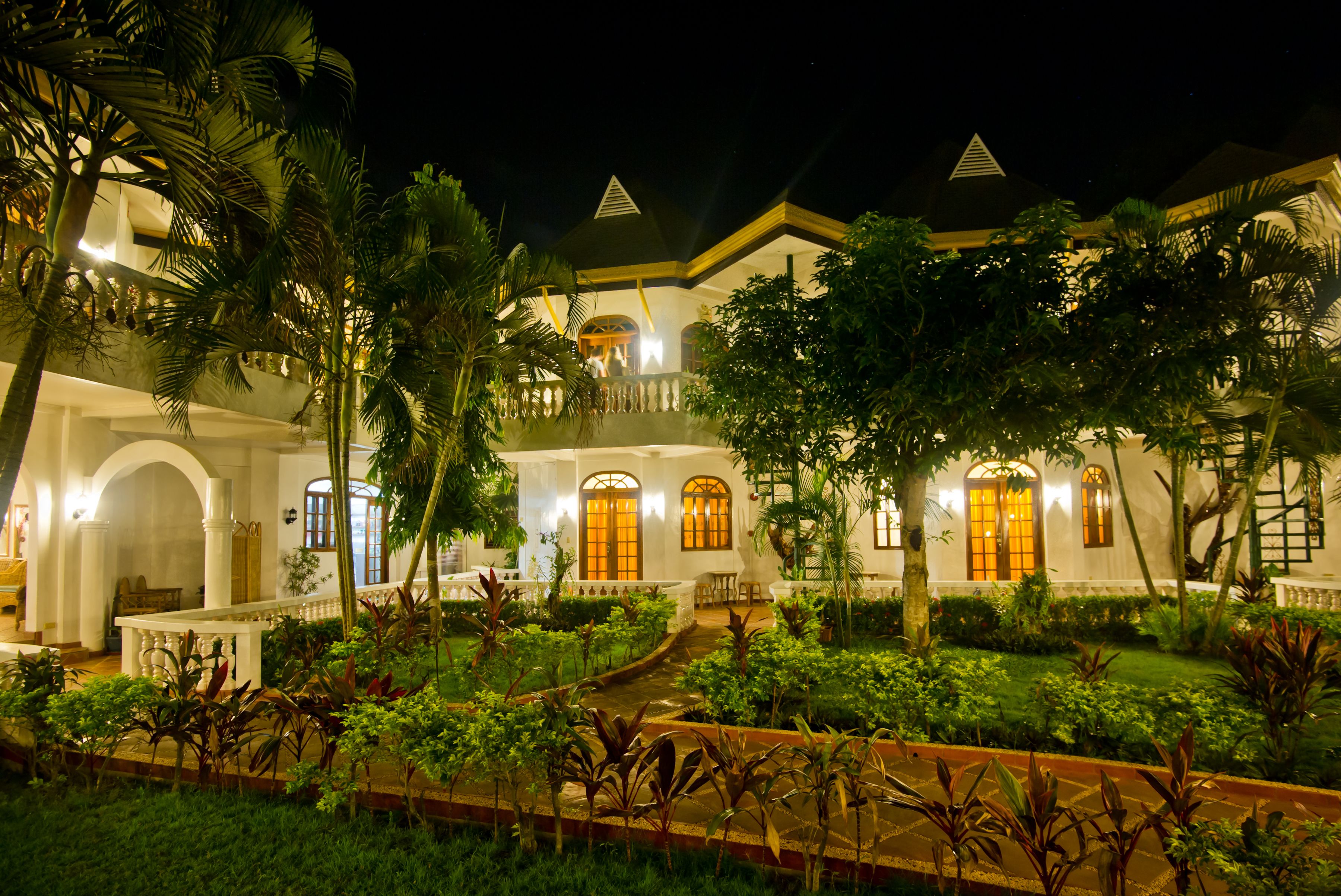 front of property – evening/night