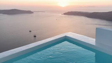 Vista a la playa o el mar