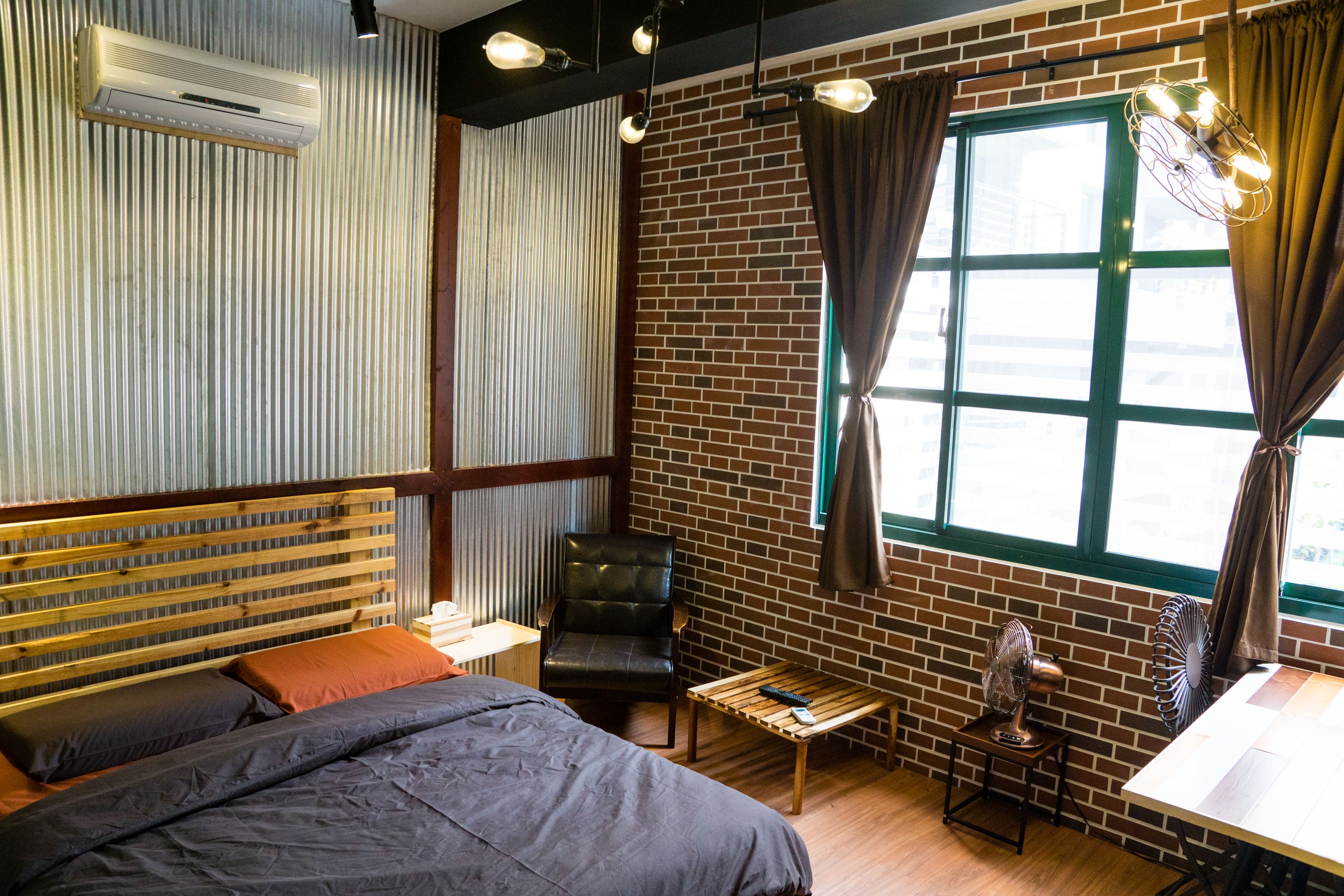 premium bedding, desk, blackout curtains, free wifi