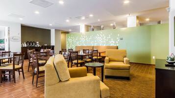 Free daily on-the-go breakfast