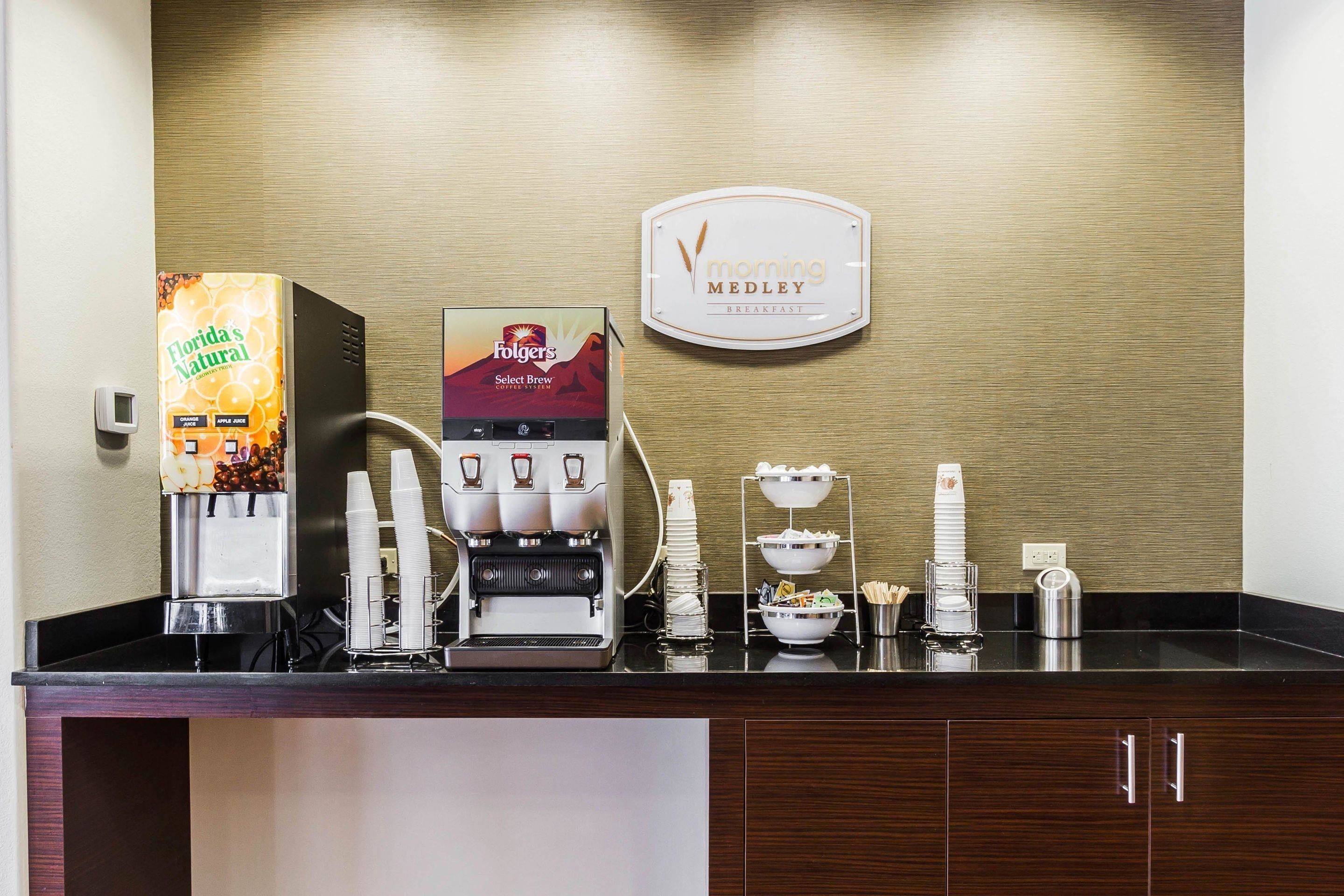 free daily on-the-go breakfast