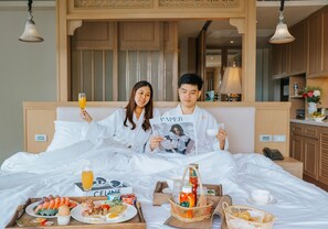 Restauration dans la chambre