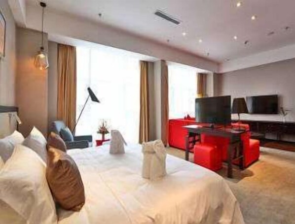 Minibar, in-room safe, desk, cots/infant beds