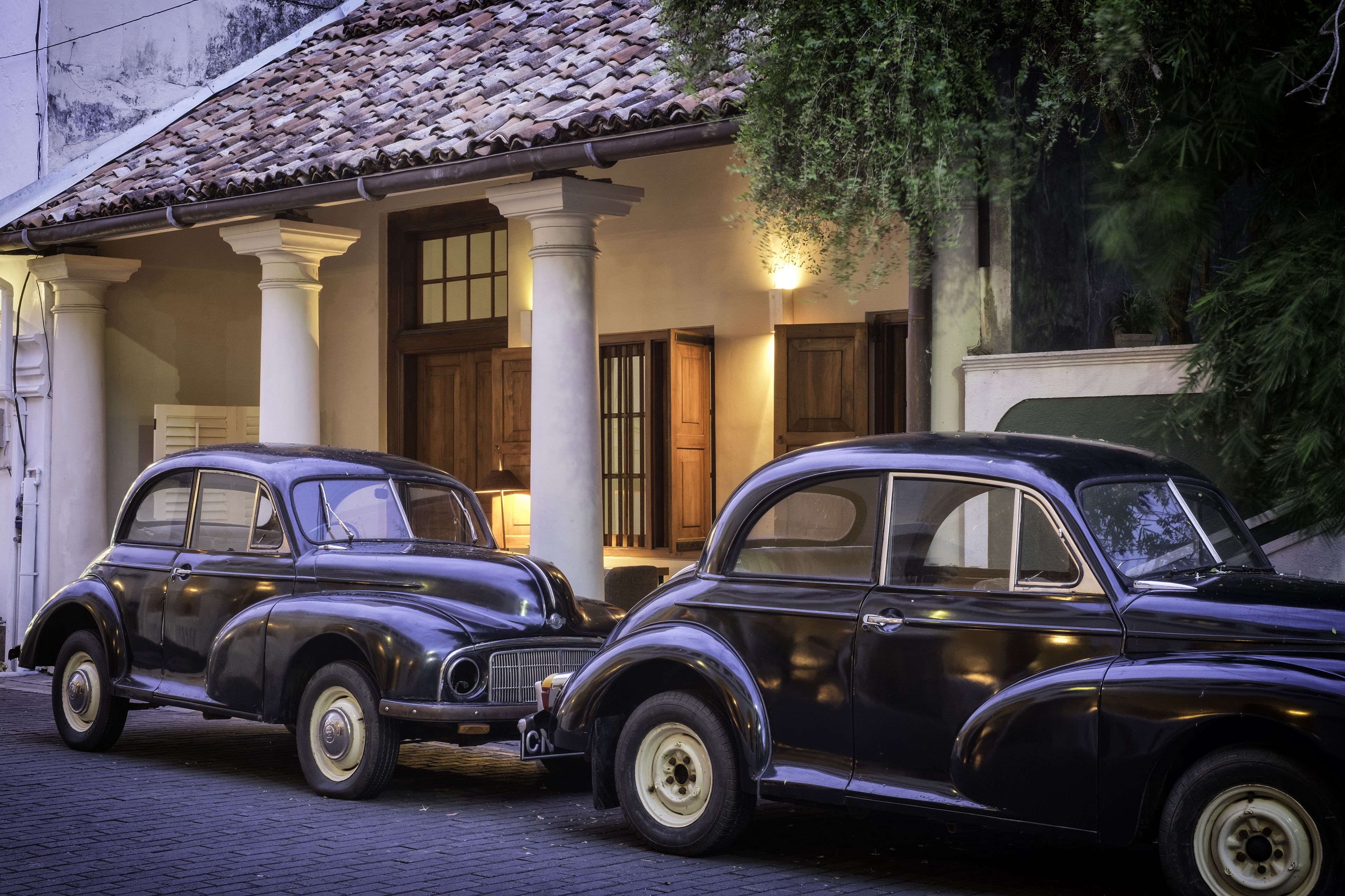 front of property – evening/night