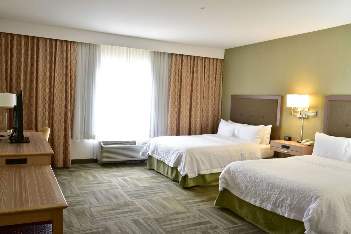 In-room safe, desk, iron/ironing board, free cribs/infant beds