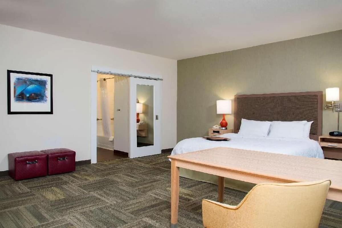 In-room safe, desk, iron/ironing board, free cribs/infant beds