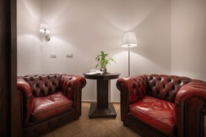 Sala de estar en el lobby