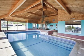 Indoor pool, outdoor pool