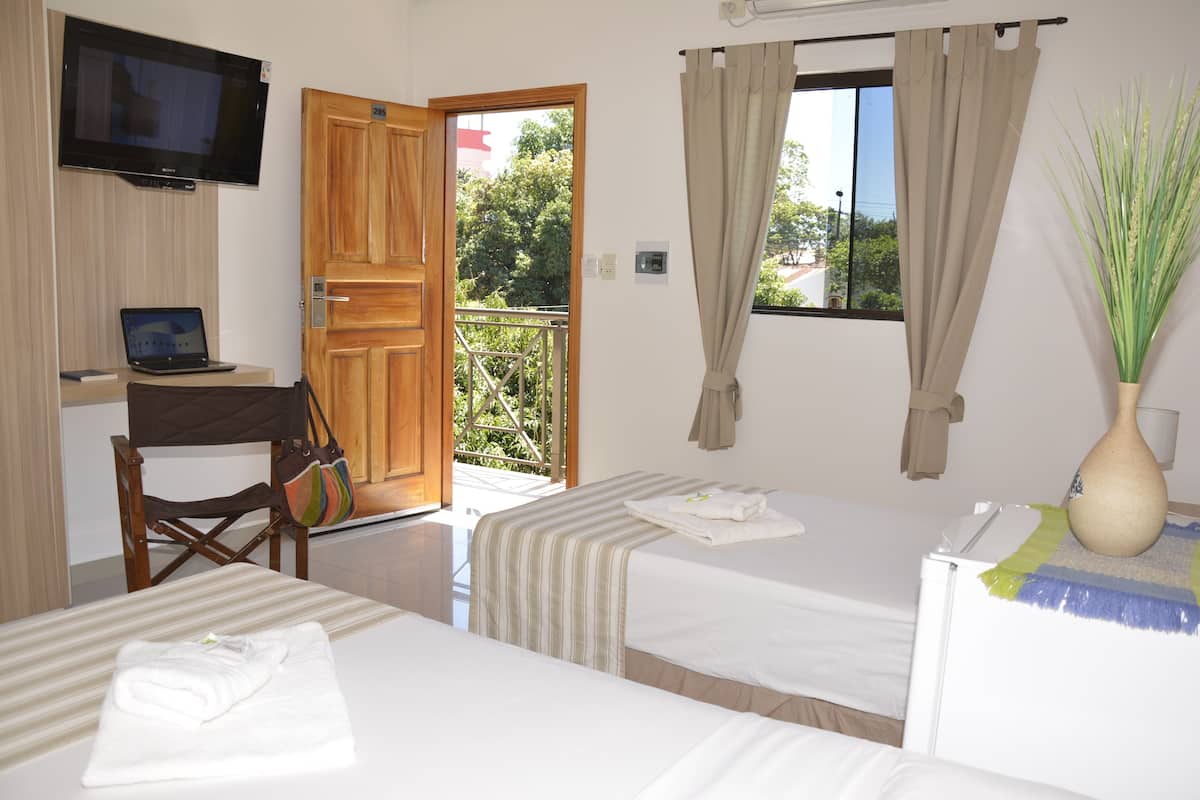 Minibar, desk, rollaway beds, free WiFi