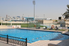 Alberca al aire libre 