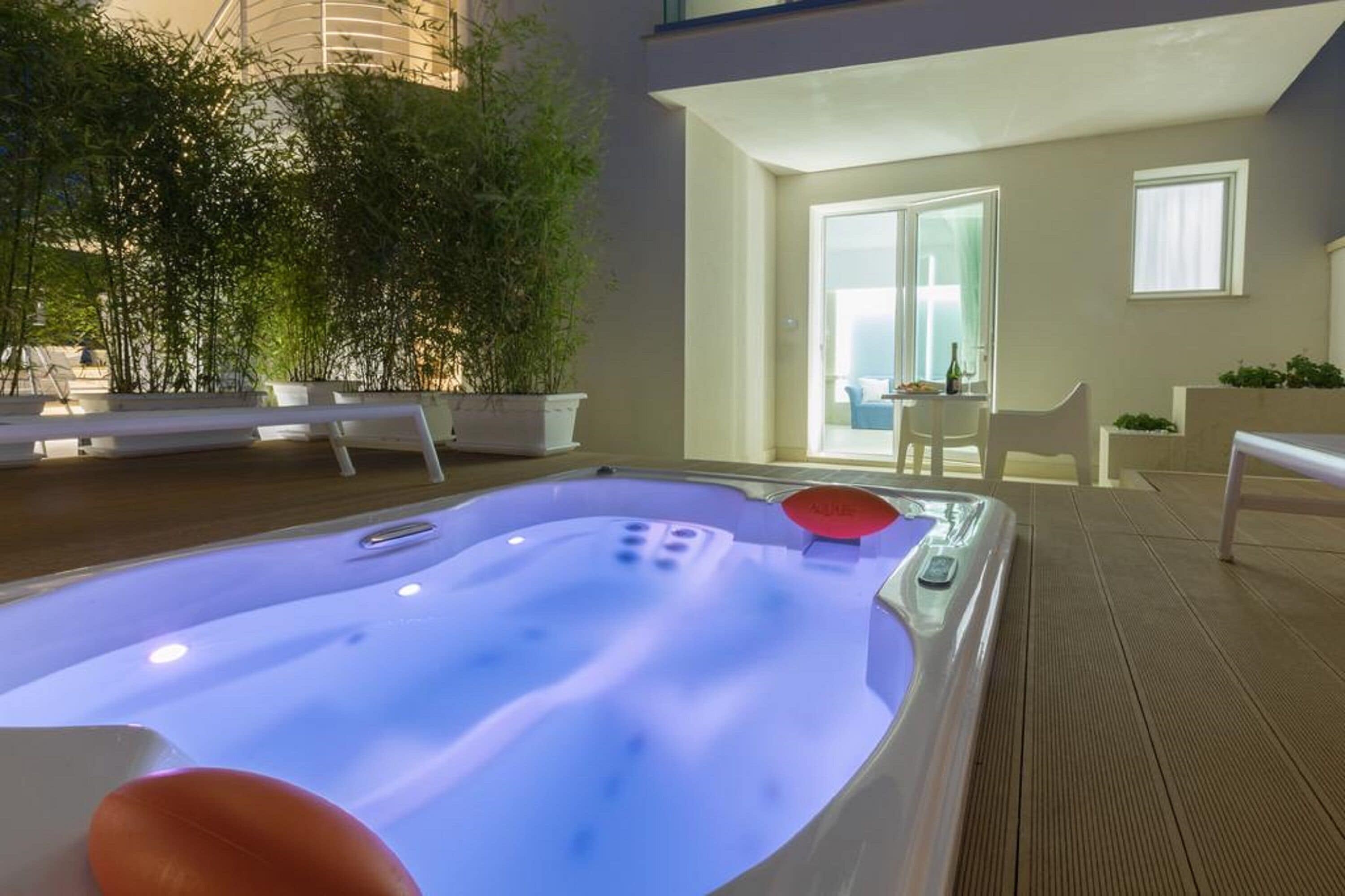 Habitación doble junior, patio | Alberca privada