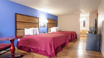 Free WiFi, bed sheets, wheelchair access