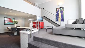 Suite | Living room | LCD TV, DVD player