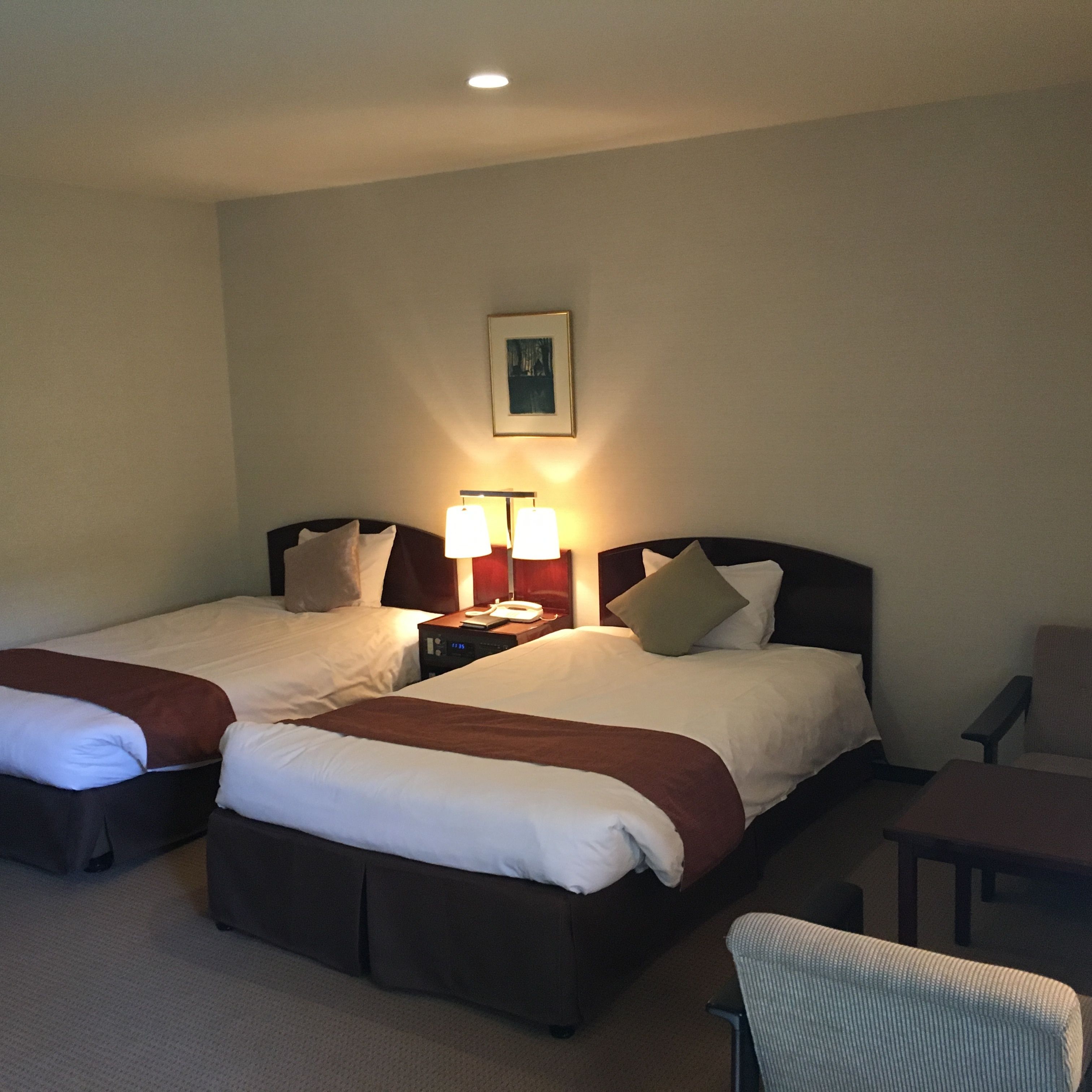 twin room, non smoking | free minibar, in-room safe, desk, blackout curtains