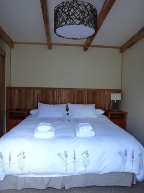 Family Cabin with 1 double bed or 2 single beds