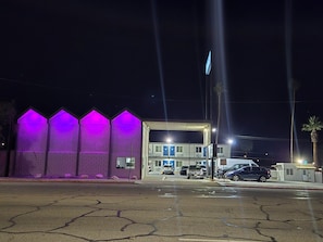 Majoituspaikan julkisivu