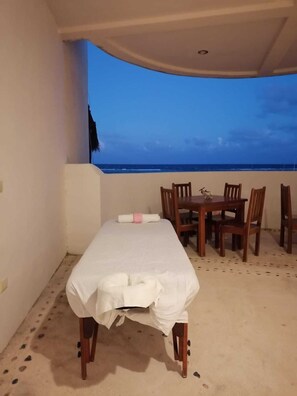 Terrace/patio - Hotel Porto Coral (Mahahual)