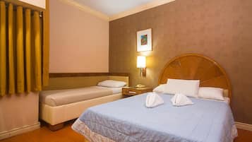 Desk, rollaway beds, free WiFi, bed sheets