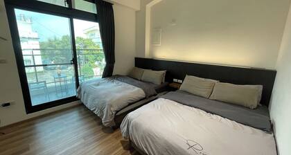 Charging station, pet-friendly pool Luodong, nice homestay