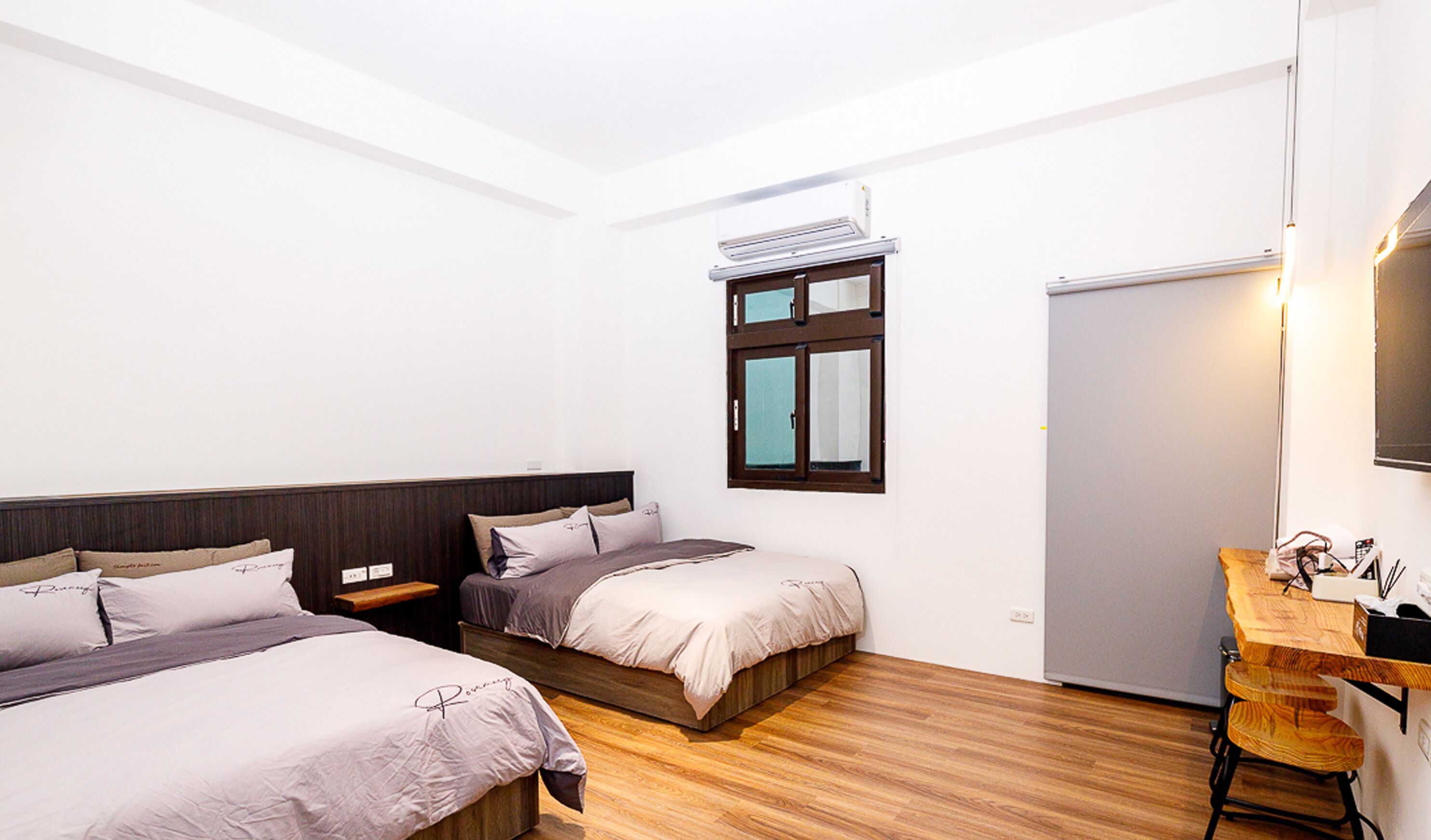 Down comforters, blackout drapes, free WiFi, bed sheets