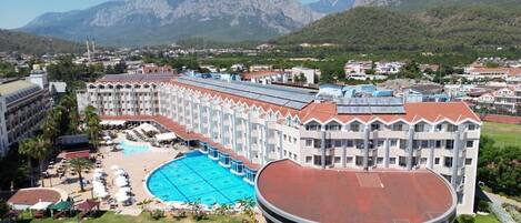 Façade de lâhĂ©bergement